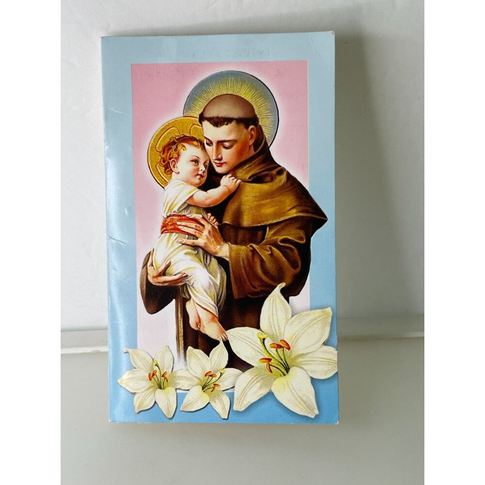 Saint Anthony Medal Necklace & Novena Prayer